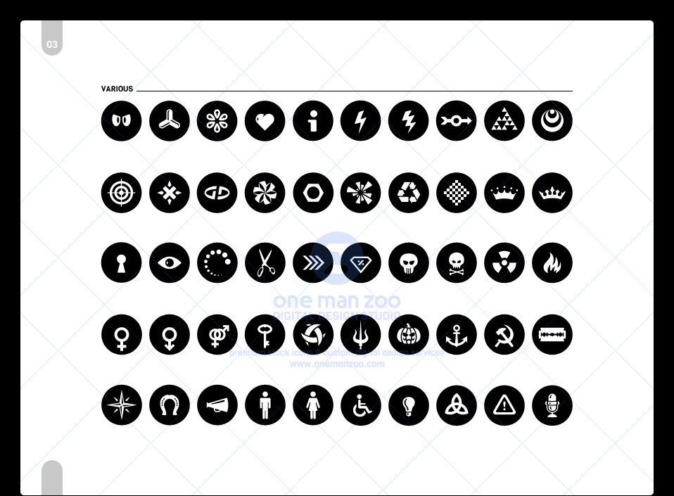 Various 2D Vector Set